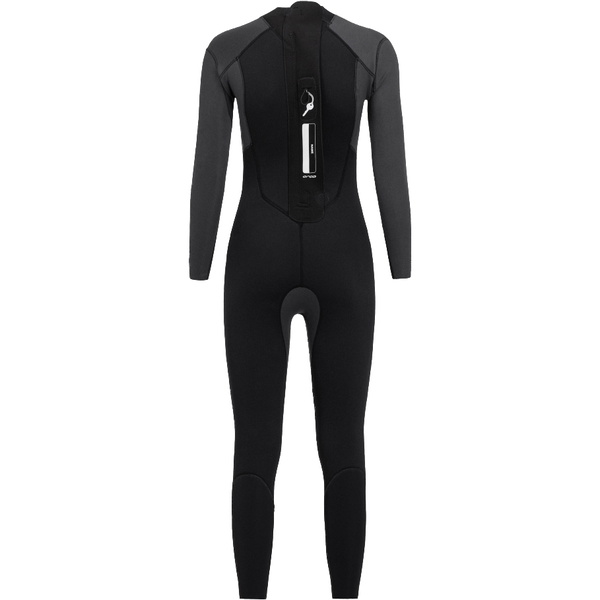 2026 Orca Da Donna Vitalis Breast Stroke Back Zip Open Water Swim Muta NN6B4801 - Black
